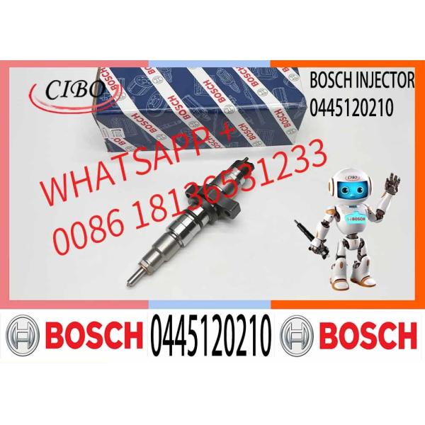 0445120210 Fuel Injector 0986435503 Diesel Injection 0445120210 Common Rail Injector 0 445 120 210 For Ford