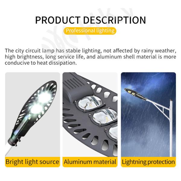 50W Waterproof LED Street Lights IP65 AC85-265V LED Garden Light