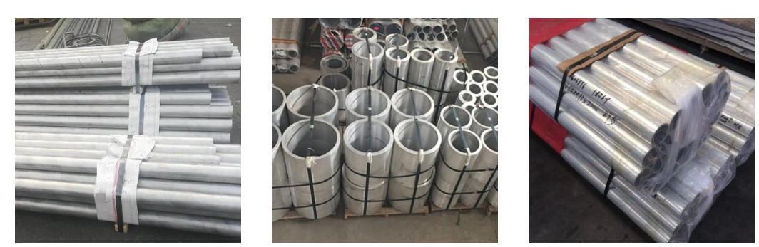 6061-T6 Aluminum Pipe Seamless 50mm OD 5mm Wall Structural Tube ASTM B241