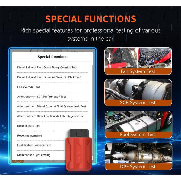 Xtruck X003 Bluetooth Connection 3-in-1 Truck Diagnostic System For Vol-vo/Sca-nia/Cum-mins
