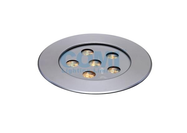 6 * 2W a luz assimétrica profissional do diodo emissor de luz Inground, assoalho de madeira do diodo emissor de luz ilumina IP67