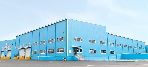 Q235 Q355 Prefabricated Metal Warehouse , Light Frame Steel Construction