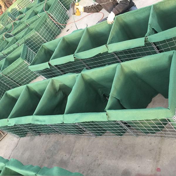Military Hesco barrier hot dipped galvanized welded gabion for flood control