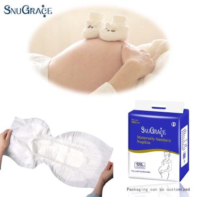 SnuGrace Serviços sanitários de maternidade Serviços médicos acondicionados almofadas pós-parto respiráveis 290MM