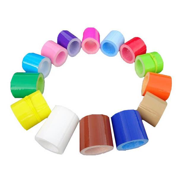 Coloured High Density Foam Rubber Tubing 2.5m Length Protective