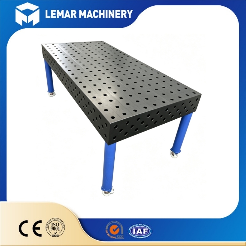 D28 Nitrided 3D Modular Welding Table For Precision Metal Fabrication