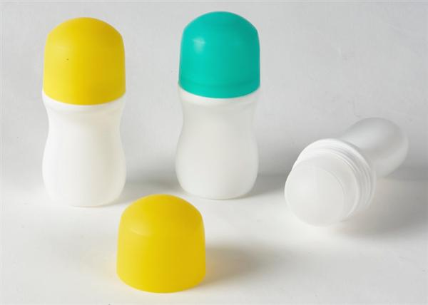 Deodorant Roll On Container , PP / PE Plastic Empty Makeup Containers