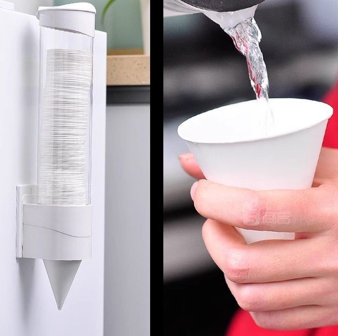 Simple Style Paper Cone Cup Convenient and Eco-Friendly for Airport Hotel Super Market