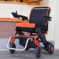 Cadeira de rodas dobrável elétrica 6km/H com o pneumático rígido do plutônio
