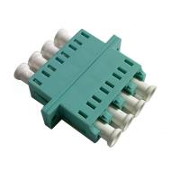 Adaptador quádruplo da fibra óptica do LC, Singlemode/multimodo, azul/verde/cor do Aqua