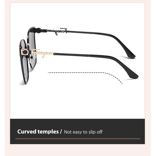 Солнечные очки металла женщин CE поляризовывали подгонянный объектив TAC логотипа