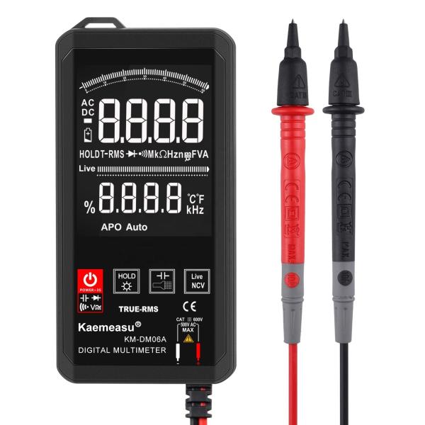 EBTN Display Touch Digital Multimeter 6000 Count Digital Multimetro Ncv Function Neutral Live Wire Test Digital Multimeter
