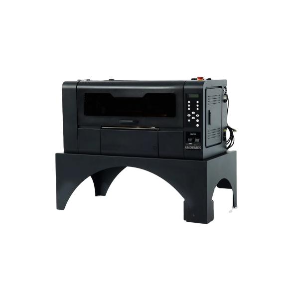 Impressora DTF de tamanho A3 com cabeça de impressão XP600 140 KG Impressão de transferência de calor Pequena pegada