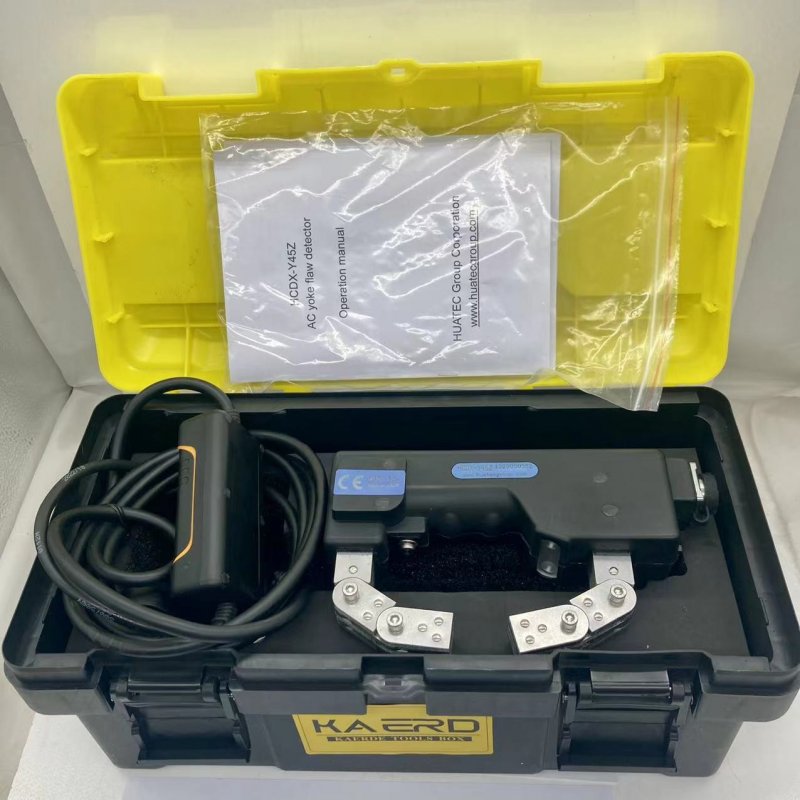 HCDX-Y45 Series Portable AC DC Magnetic Yoke with UV & White Light for Magnetic Particle Testing