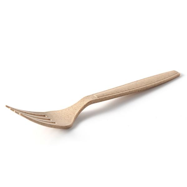 Customized Request Eco Friendly Biodegradable Wheat Straw Knife Fork Spoon Tableware