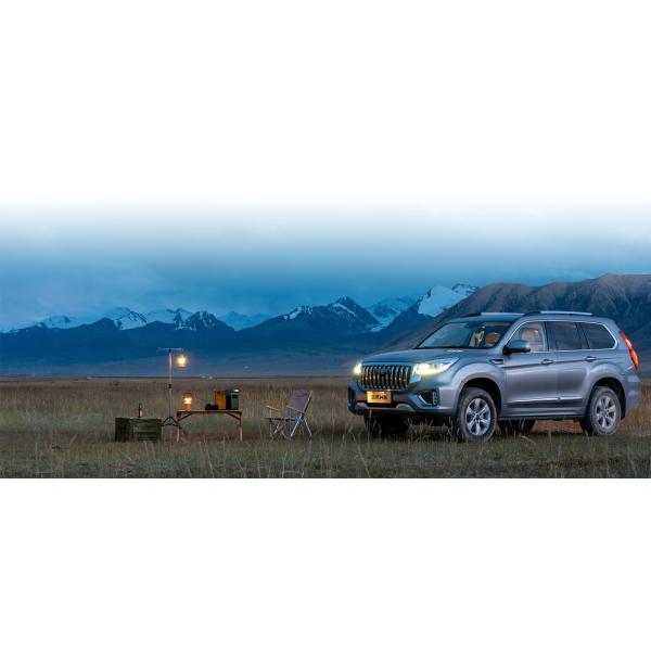 2023 Haval H9 AWD Cuatro ruedas motrices Coches de gasolina para familia 170 km/h Vehículo de carretera rápida 0 km Tamaño del coche usado mm 4843*1926*1900