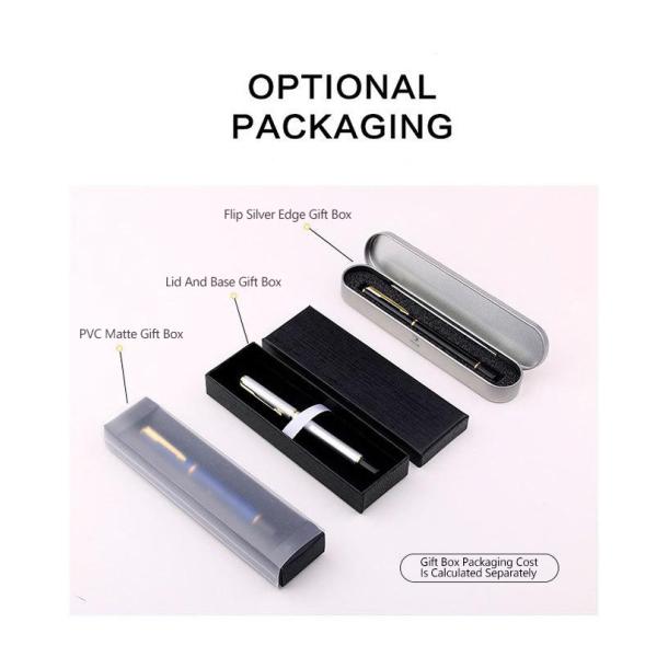 Bureau Entreprise Grosse capacité Remplissage stylo Gel Papeterie stylo de signature avec logo