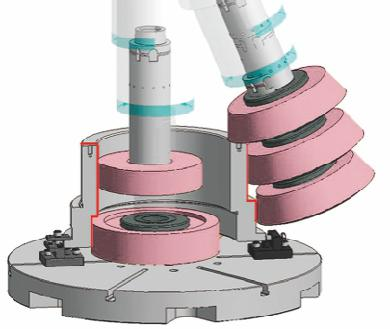 Высокоточная вертикальная шлифовальная машина, CNC вертикальная шлифовка для шлифования нескольких форм