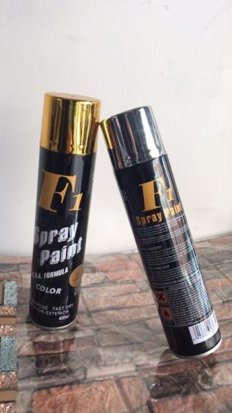 ROHS Chrome Color F1 Aerosol Spray Paint