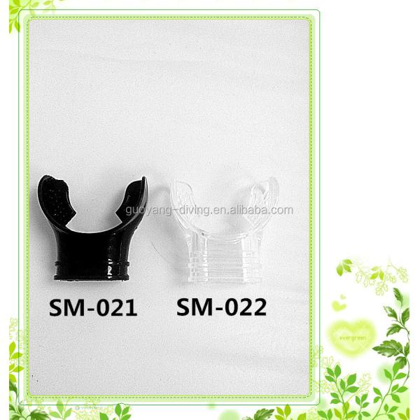 Easy Breathing Flexible Silicone Divers Mouthpiece Snorkel Scuba Regulator