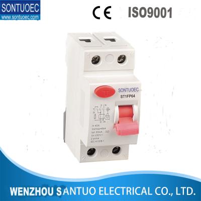 Interruptor atual residual da série RCCB 230v do IEC 61008 ST362 2P
