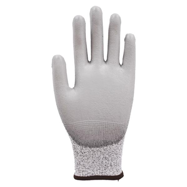 4X42C 13 Gauge Precision Handling Gloves PU Palm Work Gloves With Superior Grip For Assembly Machining