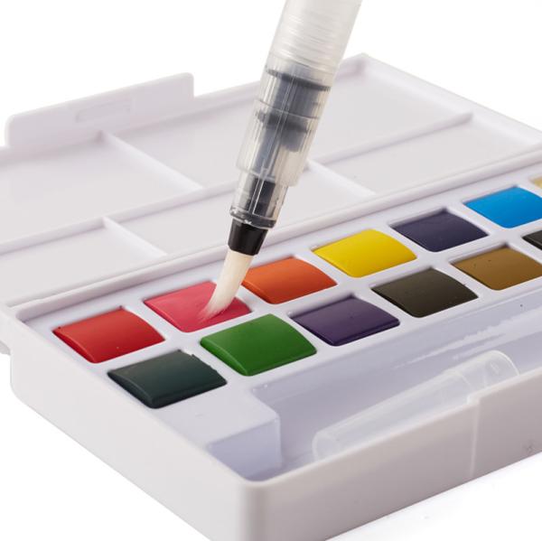 High quality artist watercolor palette 12colors water color paint