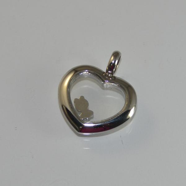 Fashion Ladies Women Girls Stainless Steel Loving Heart Shapped Necklace Pendant LPH267