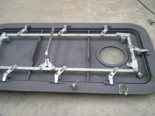 Marine Steel Boat Access Weathertight Door With Portlight Made in Chinese