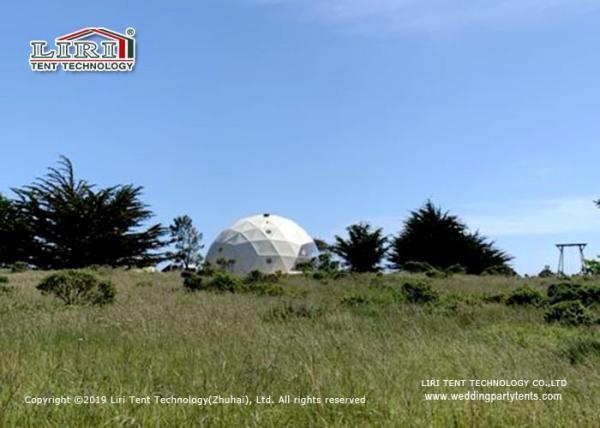 Cor personalizada de Glamping da abóbada do recurso do hotel de luxo barraca impermeável