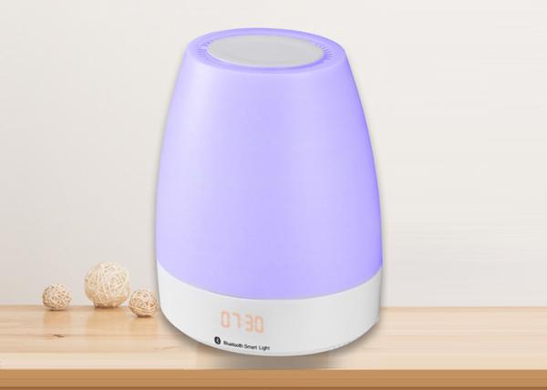 Multi Functional Radio Alarm Bluetooth Speaker Output Power 6W Wake Up Light