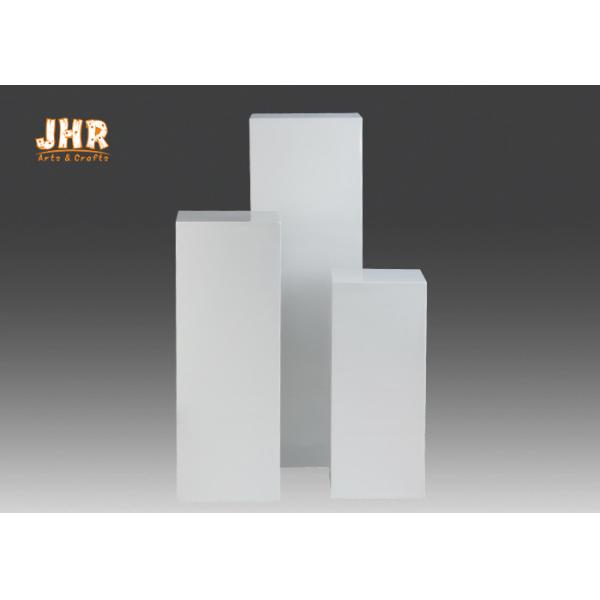 Современный лоснистый белый постамент пола/постамент стекла волокна