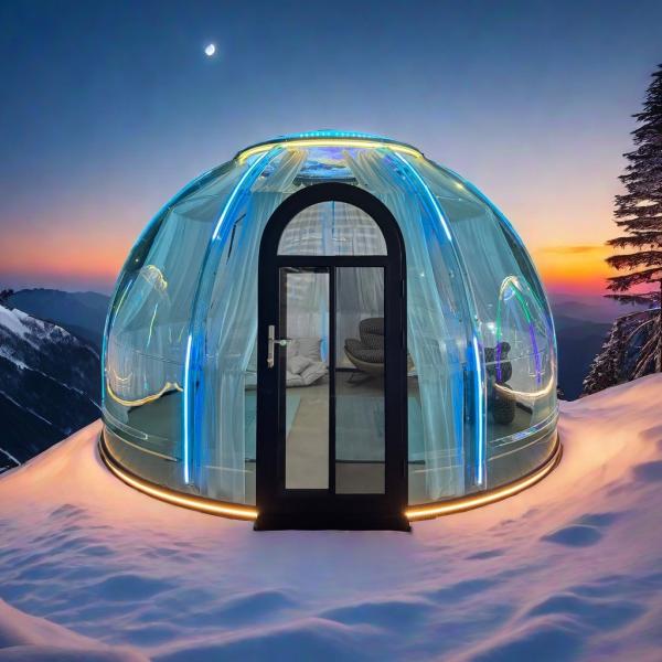 Outdoor Luxury Transparent Inflatable Bubble Room Camping Hotel Tent House Dome House
