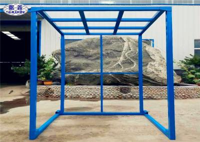 Inverted Steel Stacking Racks , Powder Coated Warehouse Pallet Stacking Racks