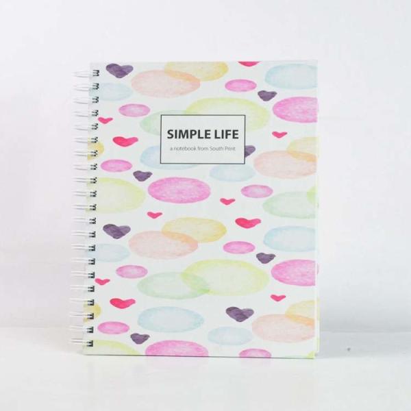 Offset Printing Hardcover Notebook Printing Personal Diary Spiral Notebook Journal