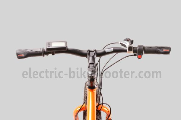 32km/H Electric Beach Cruiser Bikes , 4 Inch Fat Tire Beach Snow Electric Bike