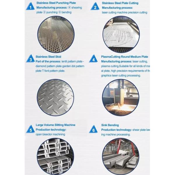 443 Cold Perforated Plate Stainless Steel , Kitchen Perforated Stainless Steel Panels