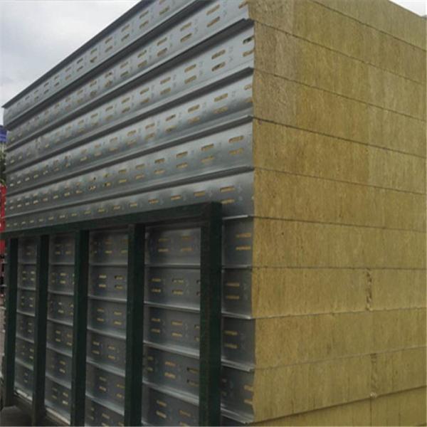 rock wool sandwich panel 1150-150-0.426mm with 100kg for industrial kiln