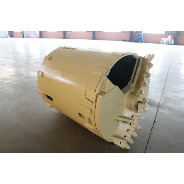 3000mm Rig Rock Drilling Bucket Small Bullet Teeth Welding