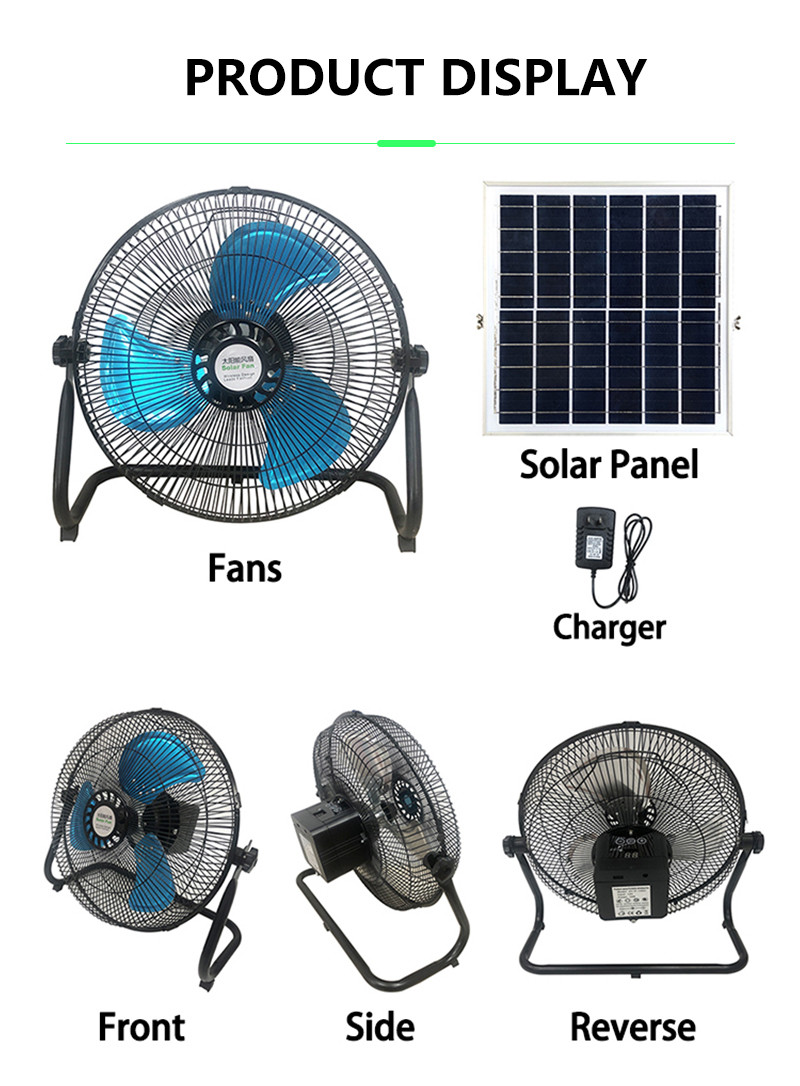 Chargeable AC вентилятора панели солнечных батарей поручая 3 стойкость Eco дружелюбное