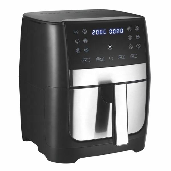 Friture à air numérique compacte 6.5L 7L à fenêtre visuelle