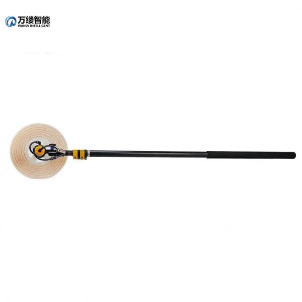 Retractable Solar Panel Nylon Rolling Brush for Cleaning Physical Cleaning Principle
