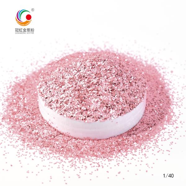 Bulk Holographic Fine Aluminum Glitter Powder Matte Pastel Colors OEM