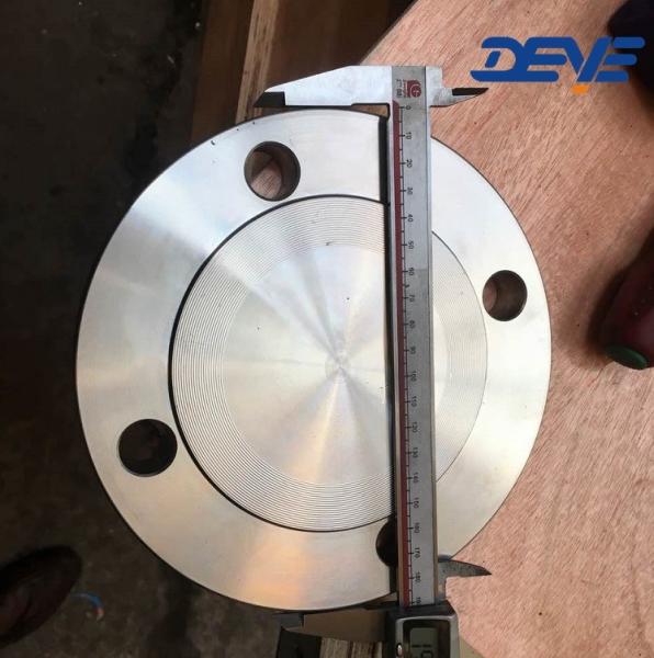 ANSI B16.9 Blind Raised Face BLRF SS304 SS316 F51 F53  SAF2507 Flange