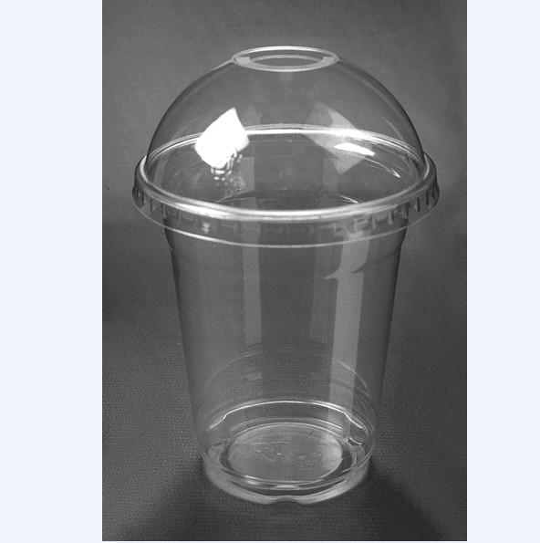 12oz 16oz Plastic Disposable Drinking Cup For Boba Tea Customized Logo