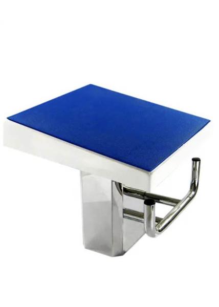 ABS Panel Swimming Pool Starting Platform Anti Rust 500 * 500 * 400mm Size