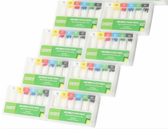 Бумага гуттаперчи ISO CE указывает цвет конусности Dentsply другое зубоврачебное оборудование