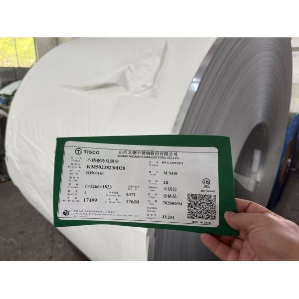 EN 1.4006 AISI 410 Cold Rolled Stainless Steel Strip In Coil