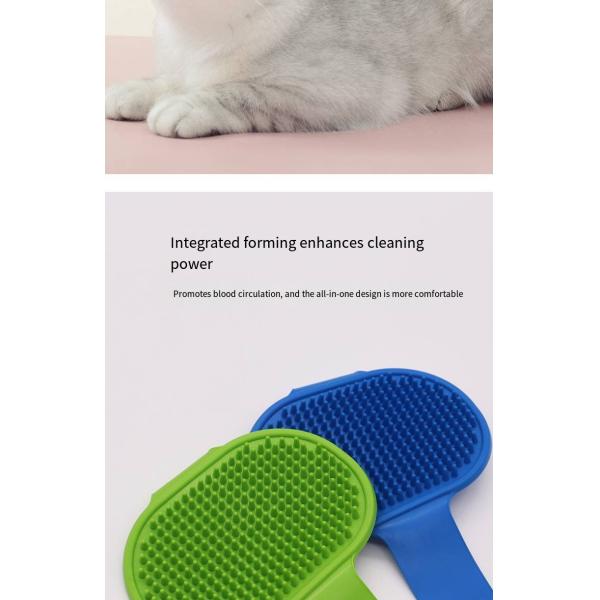 ТПР для домашних животных, ванная щетка для собак, мокрая и сухая ванна, массаж, щетка для кошек, шампунь для чистки, перчатка