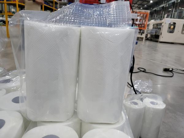 Semi Automatic 8/10/12 Rolls Small Toilet Roll Paper Packing And Sealing Machine Sale